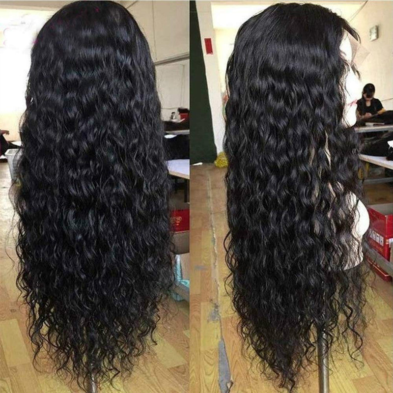 Amazon Women's Synthetic Lace Front Long Curly Wig
