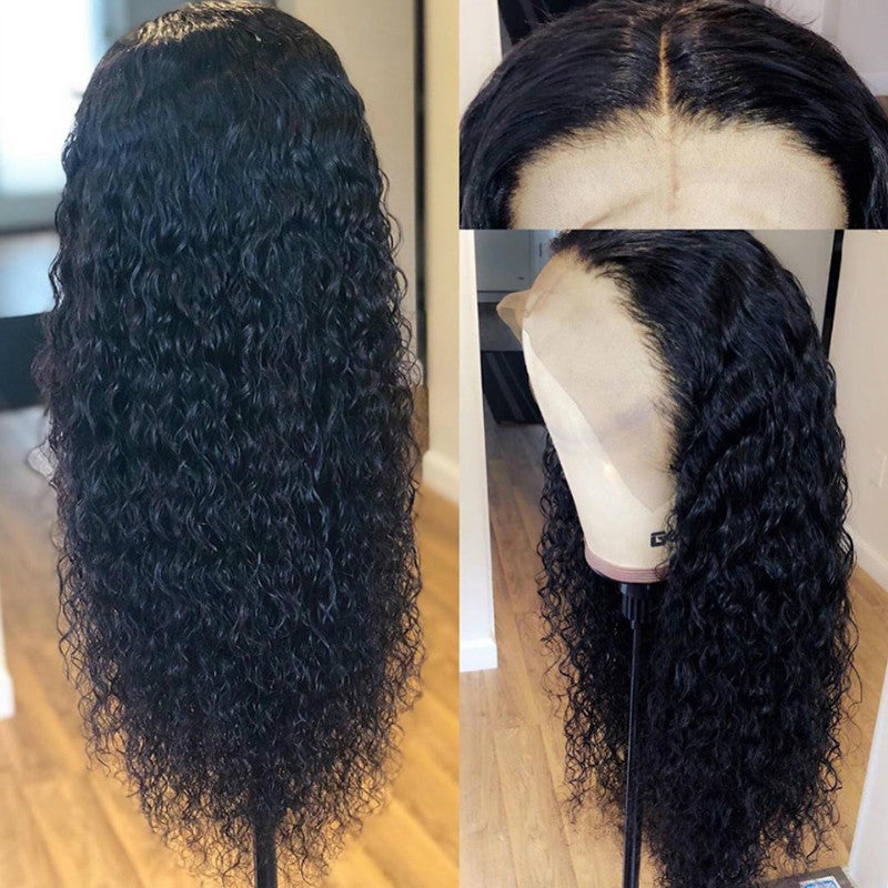 Amazon Women's Synthetic Lace Front Long Curly Wig