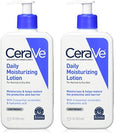 CeraVe Daily moisturizing lotion | 12 ounce | face & body lotion for dry skin with hyaluronic acid | fragrance free 12 Fl Oz (Pack of 2)