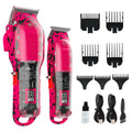 Tuanchuanrp Professional Hair Clippers for Men Cordless Barber Clippers for Hair Cutting & Grooming LED Display Hair Clippers and Trimmer Set for Barber Haircut with 8 Fade Taper Combs