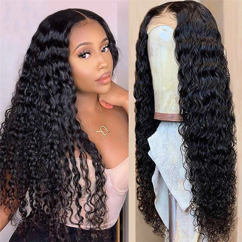 Amazon Women's Synthetic Lace Front Long Curly Wig